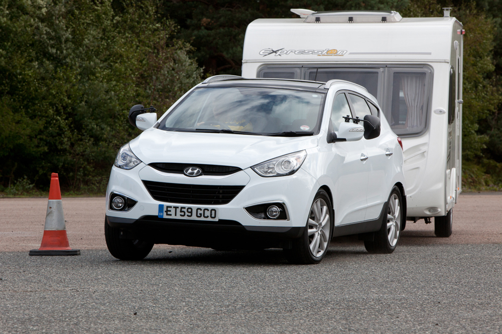 Hyundai ix35 2.0 CRDi 4x4 Premium - Practical Caravan