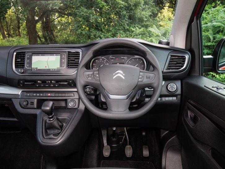 Citroen spacetourer interior