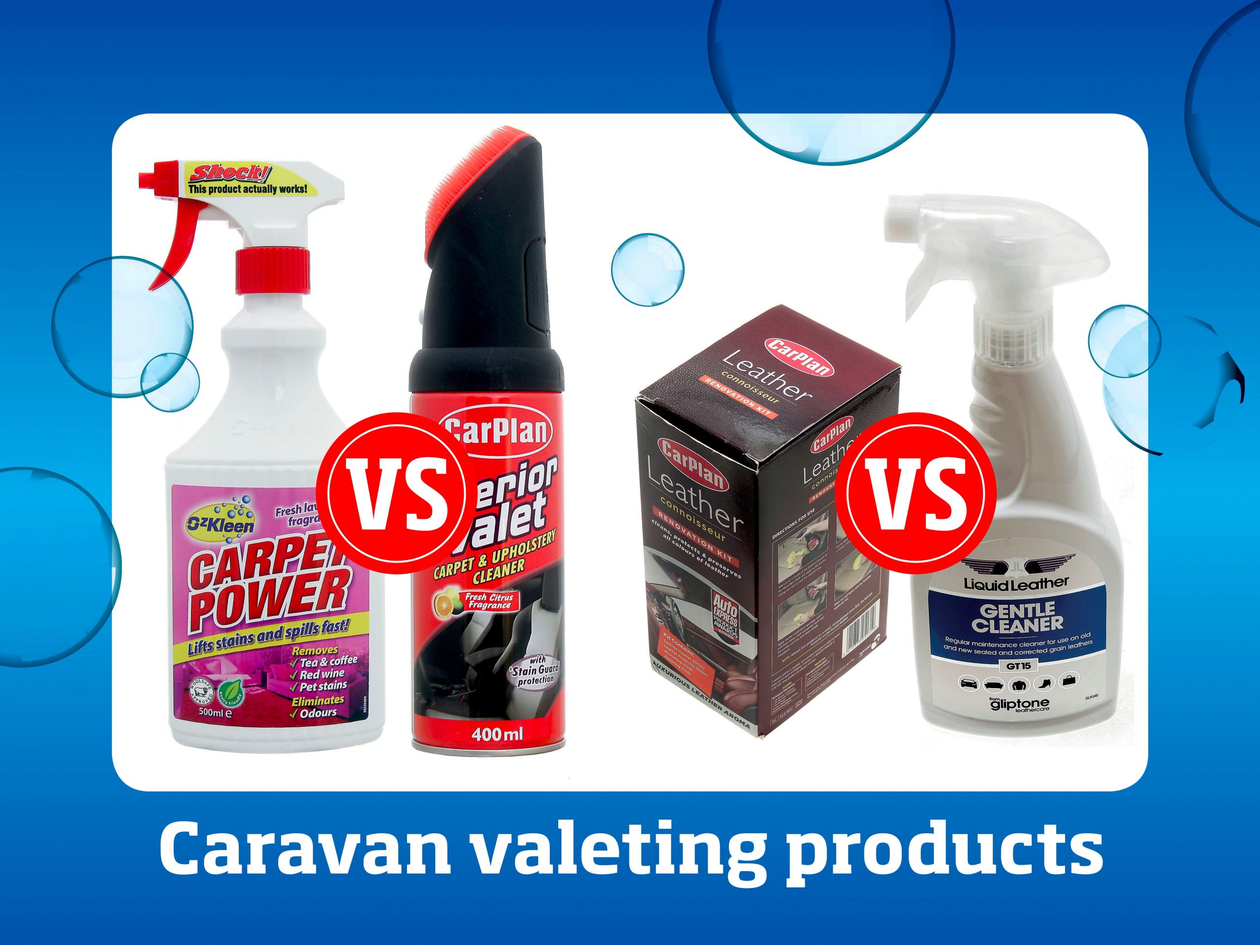 caravan cleaning products