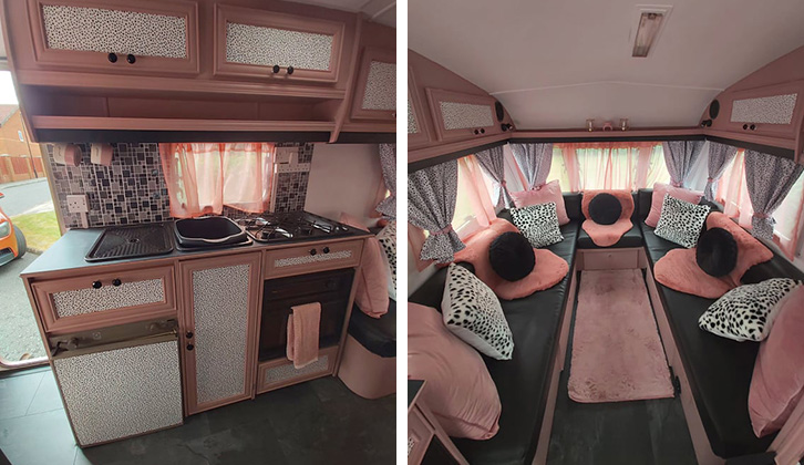 This amazing caravan renovation cost only £1,500 - Practical Caravan