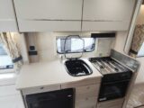 The kitchen in the Xplore 554