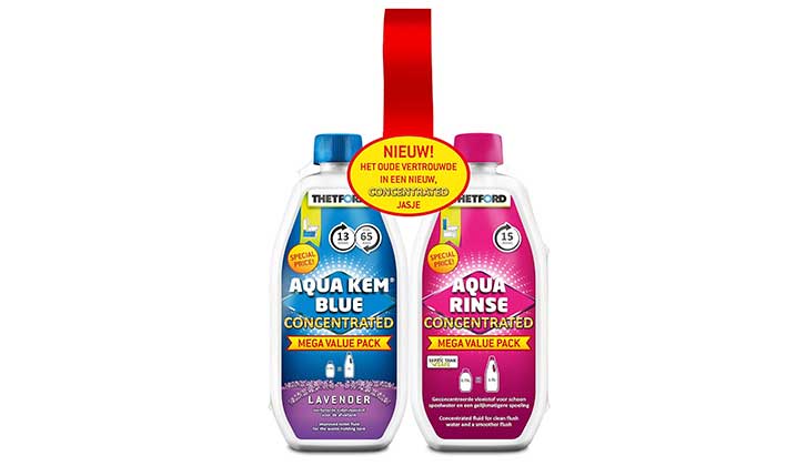 Thetford Toilet Fluid and Rinse Concentrate Duo Pack