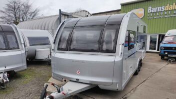 An Adria caravan at Barnsdale Leisure