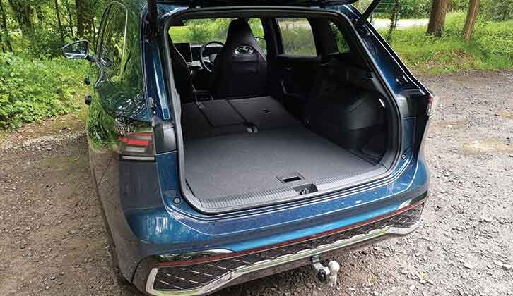 The boot of the Tiguan