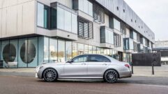 The Mercedes-Benz E 220 d AMG Line saloon