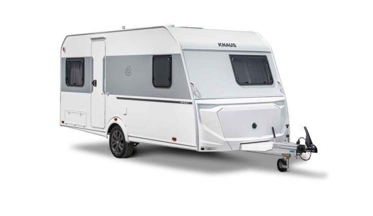 A Knaus Sport caravan