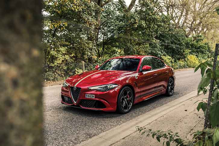 The Alfa Romeo Giulia 2.0 Turbo Veloce