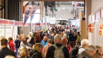 Visitors to the NEC Show