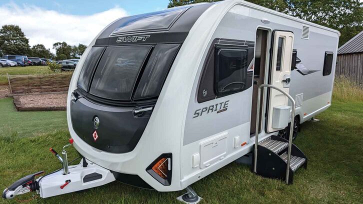 Swift Sprite Major 4EB - Practical Caravan