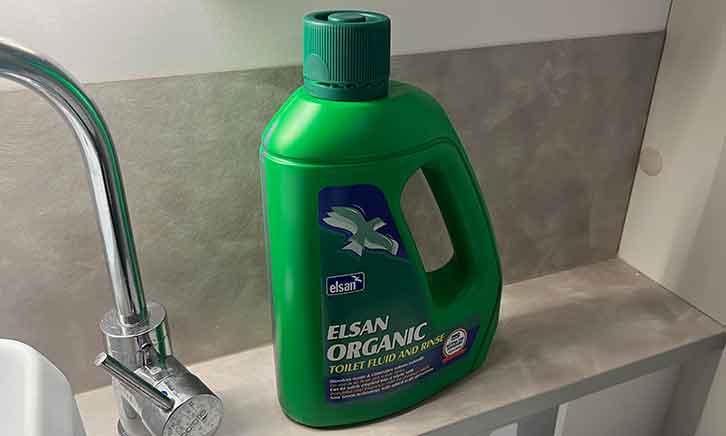 Elsan ORG02 Organic Toilet Fluid for Motorhomes, Green