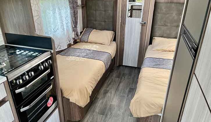 The Coachman's fixed single beds