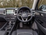 The cab area of the Ssangyong Rexton