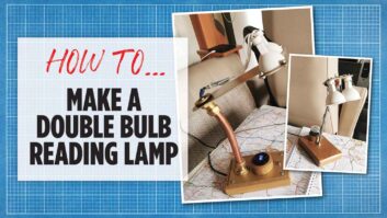 How to make a double bulb reading lamp