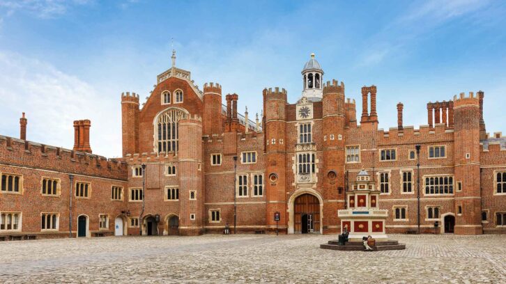 The Great Gatehouse at Hampton Court